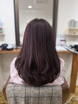 ジャガラ 津田沼店(JAGARA) ピンク×レイヤースタイル＊mina［津田沼/髪質改善］