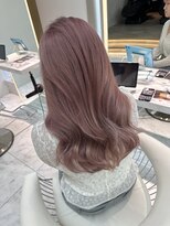 ロンドルピナス 小倉(Lond Lupinus)&nbsp;ミディアムヘア暗めカラー/デザインカラー/フェイスフレーミング