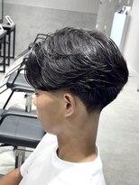 テクト バイアッシュ 吉祥寺店(Tect by Ash) テーパーフェードニュアンスパーマセンターパートフェザーパーマ