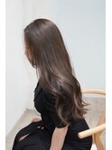 ALLY 稲木海咲 ブリーチなしカラー2025年冬のナチュラルベージュ