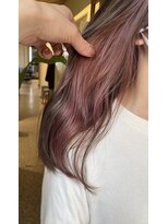 ティグルフォーヘア(TIGRE for hair)&nbsp;【インナーカラー】ピンクラベンダー☆ハイトーンカラー