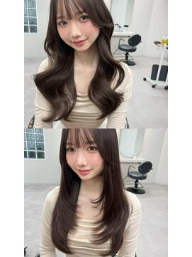 リッカ(LICCA) (licca内堀)透明感カラー×艶髪×レイヤーカット