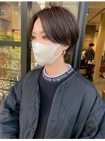 サンドパールス 仙台店(sand PALCE)&nbsp;髪質改善/大人ガーリー/似合わせカット/ショートボブ前髪/仙台