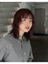 トリッカ 銀座(tricca)&nbsp;ミディアムパーマ/ニュアンスパーマ/ブラウン/パーマ