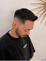 メゾンフォーメン 心斎橋店(Maison for men)&nbsp;ベリーショート　フェザーアップ　スキンフェード