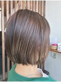 大人美人カット×ナチュラルカラー