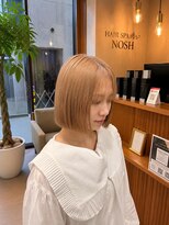 ヘアースパ ノッシュ 博多千代店(Hair Spa Nosh)&nbsp;抜きっぱなしボブ