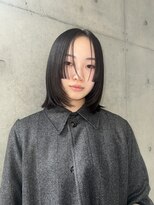ノア(noa)&nbsp;黒髪ボブ/暗髪ボブ/ステップカット