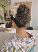 アップスタイルアレンジ