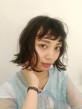 チクロヘアー(Ticro hair) 2016s/s  blackbob 『ticro oishi』