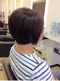 スッキリショートボブ