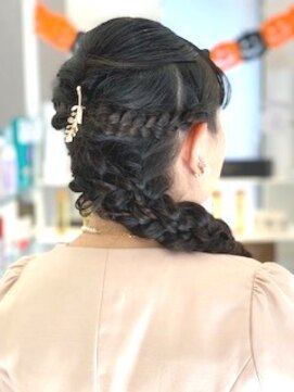 カール 鶴川店(K:R) アミアミヘアアレンジ