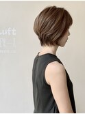 【Luft】前下がりショートボブ