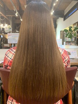 ピースリーヘア バイ カーサ(peathree.hair by CASA) 高濃度水素トリートメント×ロング