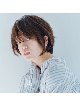 ノアエクレ 銀座(noah ecle) 【noah ecle】グレージュ似合わせひし形ショート