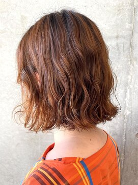 セル(CELL) 外ハネパーマ