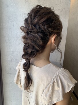 ブランカヘアー 西尾(BLANCA HAIR) 編みおろしセット