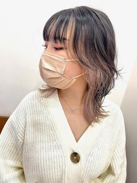 ノチ(Noci) 【和田寧々】ブロンドベージュ/インナーカラー/ベージュカラー