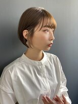 ニューモヘアー 立川(Pneumo hair) イヤリングカラー×ミニボブ^ ^