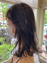 ヘアーズ 沖浜店(HAIRZ) 《HAIRZ》大岩☆ ソフトグレージュフェイスレイヤー