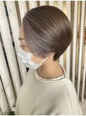 白髪隠しフェイスフレーミング