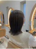 【3Dカラー】切りっぱなしロブ♪10代20代30代