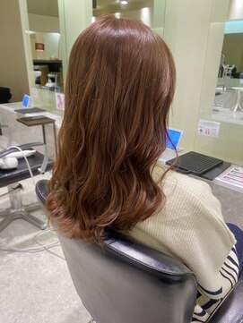 リー 尼崎(Lee) つや髪オレンジブラウン