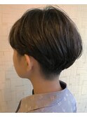 マッシュショート×刈り上げ