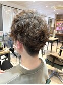 刈り上げ/ツーブロ/スパイラルパーマ