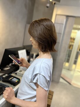 パーク なんば本店(PARK.) 外ハネレイヤーボブ