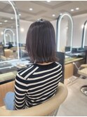 オシャレ外ハネミディアム
