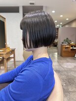 インビテーション 名古屋(invitation)&nbsp;◎ミニボブ/暗髪透明感アッシュ