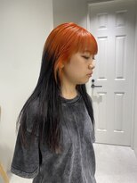 ゼスト 八王子店(ZEST)&nbsp;ルーツカラー オレンジカラー デザインカラー