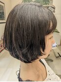 ショートレイヤーボブスタイル