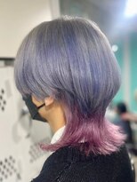 マティーナ ヘアー 池袋(Matina hair)&nbsp;【シルバーラベンダー×バイオレットピンク】20代30代40代50代