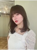 ワンカールで可愛いミディアムレイヤー【自由が丘】