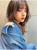 Siena 20代30代　艶ベージュ×海外風レイヤー　渋谷