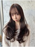 韓国ヘア/レイヤーカット/ブリーチ無し