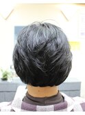 くせ毛ショート