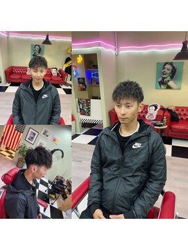 ゴリラ(GORILLA) -80's American barber shop-