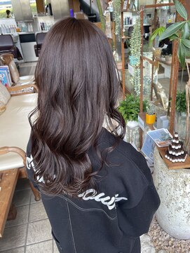 ビハツヤ(BIHATSU-YA) 艶感ましましブラウンカラー