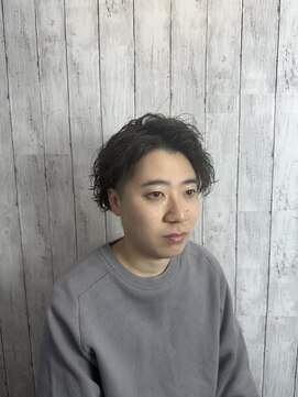 ビューティドレッセヤマノ 池袋パルコ(Beauty Dresse YAMANO) メンズツーブロック　ツイストスパイラル風仕上げ