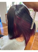 ハーフインナーカラー