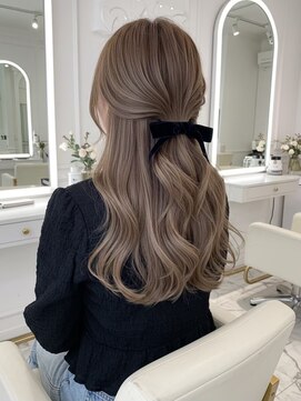 アオアクア バイ グルグル 小岩店(ao akua by GULGUL) 小岩/レイヤーカット/ダブルカラー/ブリーチなしカラー/顔周り