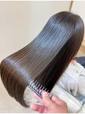 髪質改善ストレート