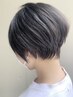 【白髪を楽しむ時代到来！！】カット＋白髪活かしカラー＋スパorTR