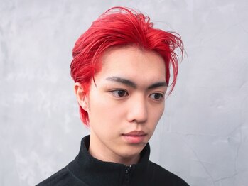 プネル 渋谷(PUNEL)の写真/メンズのお客様からの支持率も◎ONもOFFもキマるstyleで男の魅力をUP★ダブルカラー/ケアブリーチ