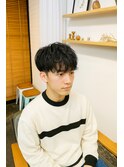 メンズマッシュ×刈り上げ