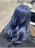 ハイライトカラーミルクティーベージュケアブリーチダブルカラー