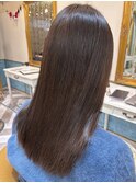 マロンベージュ/オリーブグレー/ブリーチなし/ボブ/小顔北千住